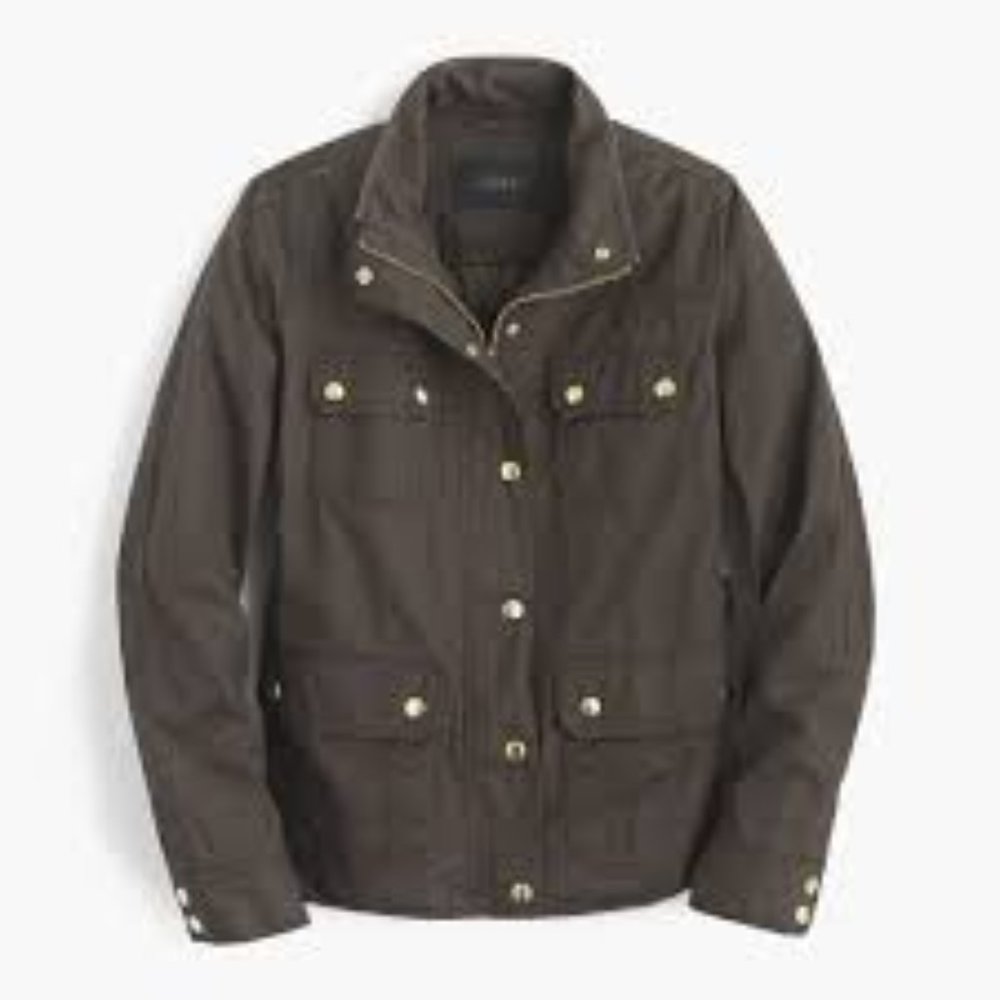 J Crew Downtown Field Jacket Style 19034 Size XL